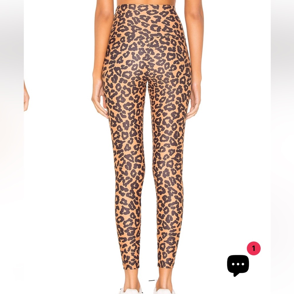 Beach Riot Leopard Print Piper High-Rise Full Length Leggings, Size Small - Picture 2 of 10